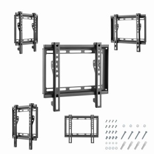 8717371448394TV SET ACC WALL MOUNT BLACK